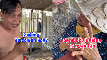 Cô bán hàng rong kiên định một giá