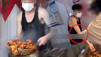 Chủ quầy vịt nướng bị khách nữ 'vượt quá giới hạn' vì đẹp trai
