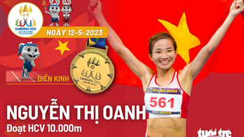 Việt Nam giành thêm 13 HCV trong ngày 12-5