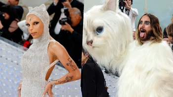 Met Gala 2023: Jared Leto, Doja Cat... hóa mèo trên thảm đỏ