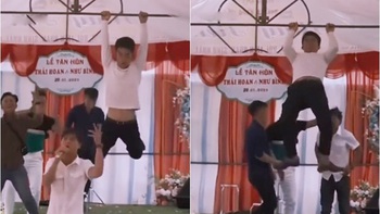 Chàng trai nhảy đám cưới kiểu 'độc lạ Bình Dương'