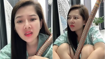 Vợ giữa đêm ngồi ôm cây chổi, mắng vốn người yêu cũ của chồng