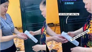 Cười sảng với màn quay video quảng cáo của 2 cụ bà