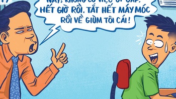 Người đàn ông bơ vơ vì tiết kiệm điện