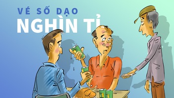 Bán vé số lợi nhuận khủng mà vẫn xơ xác