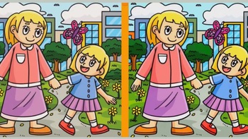 Chỉ thiên tài mới tìm được 6 điểm khác biệt trong 10 giây