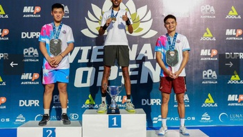 Team D-Joy giành hàng loạt huy chương tại giải pickleball 2024