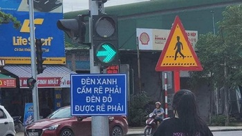 Ảnh vui 31-12: Biển chỉ dẫn thử thách người tham gia giao thông