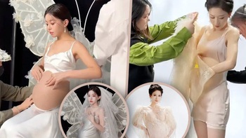 Đổ xô đi chụp ảnh bầu... giả
