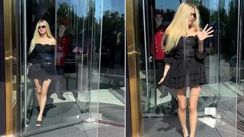 Cô gái quê một cục vì đập mặt vào kính cường lực ở nhà hàng sang trọng