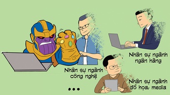 Thanos làm tan biến một nửa việc làm trên toàn hành tinh