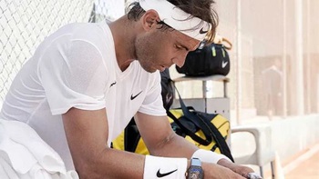Rafael Nadal chuẩn bị 'tái xuất' với chiếc đồng hồ 24 tỉ đồng