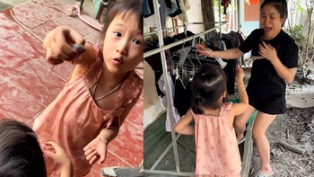 Mẹ hết hồn khi con gái cầm chuột đến tặng