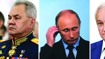 Cơn bão nhân sự của ông Putin