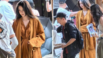 Ăn mặc như cái bang, Angelababy vẫn được khen ngợi vì vẻ đẹp thanh tú
