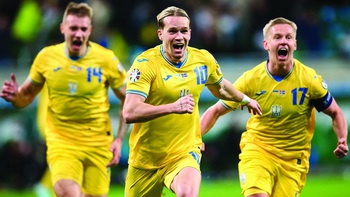 Ukraine dự Euro 2024: Khi đội tuyển ngóng về chiến lũy