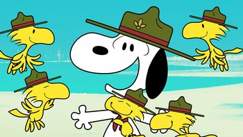 Hoạt hình về chú chó Snoopy trong trại hè rực rỡ