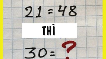 Người có IQ trên 110 mới giải được bài toán này