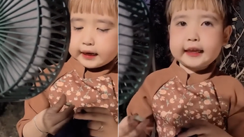 Bé gái kêu lô tô cực chuyên nghiệp