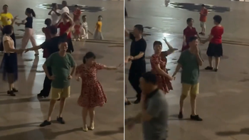 Anh chồng không có đam mê khiêu vũ vẫn cố chiều ý vợ