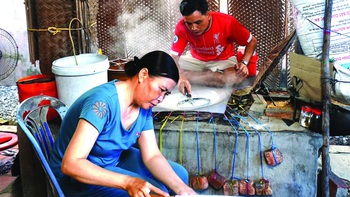 Văn hóa "giá thể" bánh tráng