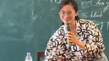 Cô giáo nói chuyện hoạt ngôn khiến trò thích thú