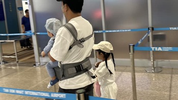 Trường Giang đưa con về quê nghỉ hè, nói rõ lý do Nhã Phương vắng