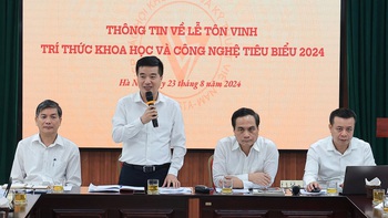 Ba trí thức 8X được vinh danh trí thức khoa học và công nghệ tiêu biểu