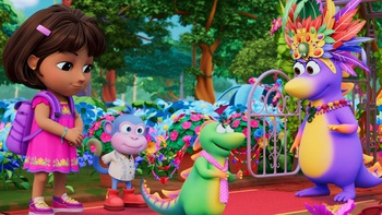 Cùng vui cười hát ca với cô bé Dora trong phim hoạt hình mới