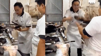 Anh phụ bếp tài lanh