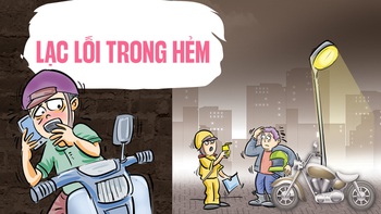 Khi bợm nhậu lạc lối trong hẻm sâu