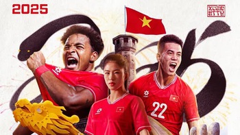 FIFA bất ngờ đăng ảnh lịch bóng đá Việt Nam mừng năm mới 2025