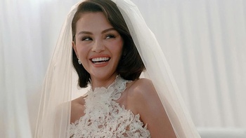 Selena Gomez khoe ảnh cưới đẹp như truyện cổ tích