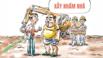 Nhìn là biết gia chủ âm mưu xây nhà trên đất người khác