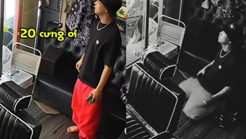 Thợ cắt tóc gục ngã khi giảm giá còn 20k mà khách vẫn bỏ đi