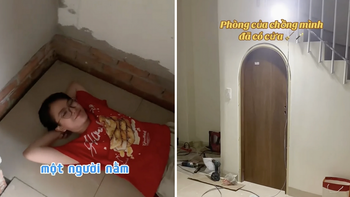 Phòng ngủ 1m2 dưới gầm cầu thang gây tranh cãi