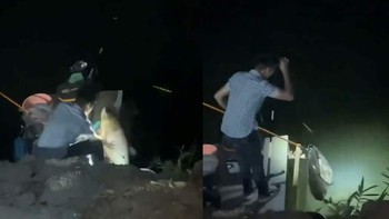 Cần thủ tiếc ngẩn ngơ khi để sổng cá khủng
