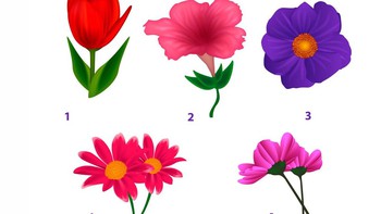 Quiz: Chọn một bông hoa để biết người ấy có yêu và đang nghĩ về bạn