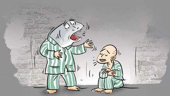 Shark lại nói đạo lý ở... trỏng