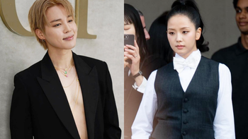 Jimin BTS gây sốt tại Paris Fashion Week; Jisoo BlackPink bị chê mặc như bồi bàn