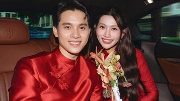 Á hậu Quỳnh Châu nên duyên với chồng doanh nhân nhờ… 'ế show'