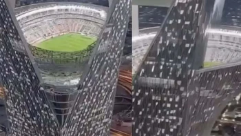 Saudi Arabia xây sân vận động trên không lơ lửng ở độ cao 350m