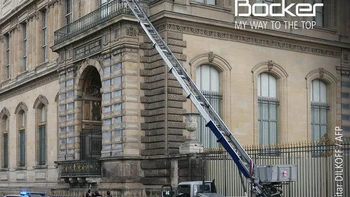 Hãng xe thang Đức tranh thủ quảng cáo sau vụ trộm bảo tàng Louvre