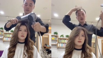Thợ tóc hướng nội đến cuối ngày vì mái tóc phản chủ