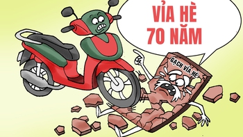 Cụ vỉa hè 70 năm tuổi 'ra đi' sớm vì xe máy, ô tô