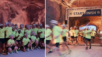 60 runner tham dự giải marathon tăm tối dưới lòng đất