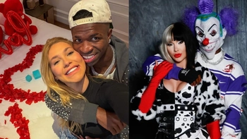 Vinicius hóa trang gây sốt dịp lễ Halloween