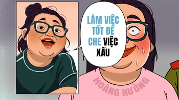 Hoàng Hường: Làm việc tốt để che việc xấu?
