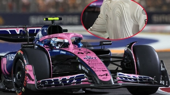 Các tay đua F1 dùng áo đá lạnh chống nóng trên đường đua Singapore