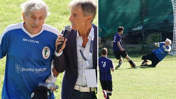 Đồng đội cũ của HLV Carlo Ancelotti vẫn ra sân thi đấu ở tuổi 82